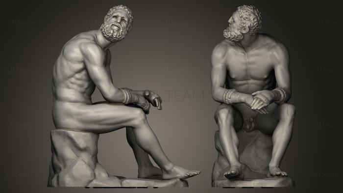 Статуи античные и исторические Terme Boxer